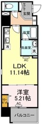 TWIN TOWERS AZUKIの物件間取画像